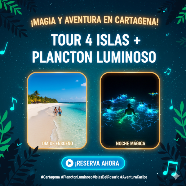 4 ISLAS DEL ROSARIO CON MIRADOR + PLANCTON